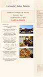 Mobile Screenshot of fortunatositalianpizzeria.com